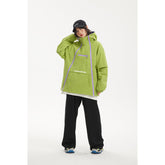 Unisex Jacket Zipper Hooded Jacket Men's and Women's Loose Functional Shell Jacket Jacket